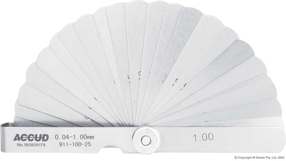 0.04-1.00 mm Feeler Gauge